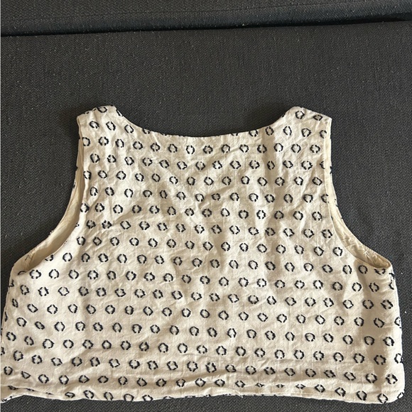 Square Neck Crop Top - Picture 2 of 2